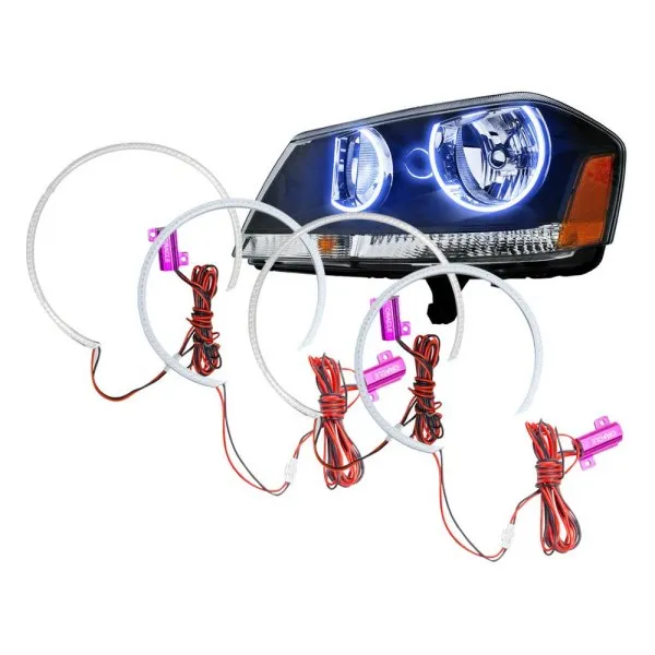 Oracle LED Headlight Halo Rings Dodge Avenger (2008-2014) Multicolored