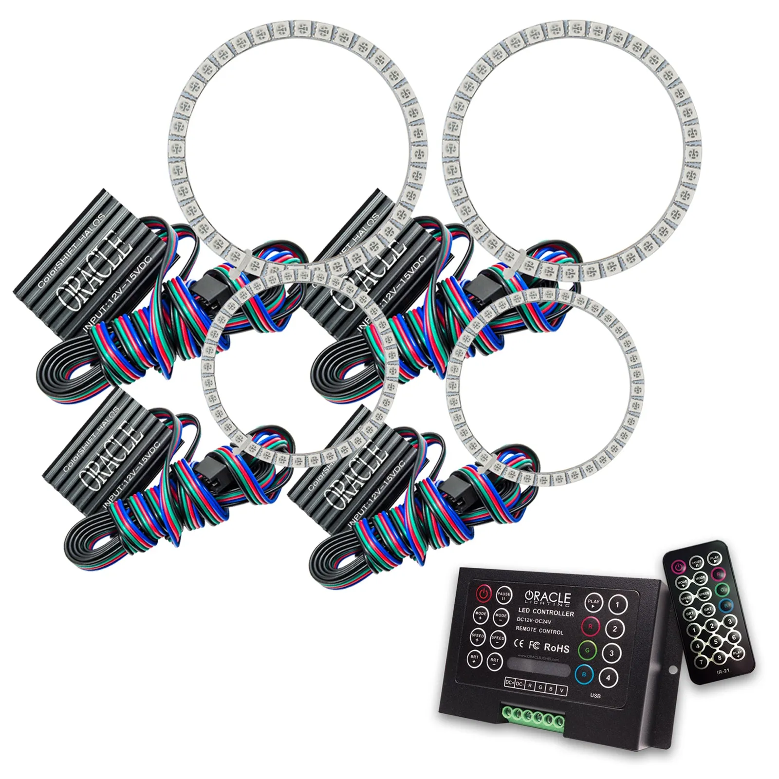 ORACLE Lighting 2007-2012 Aston Martin Vantage LED Headlight Halo Kit