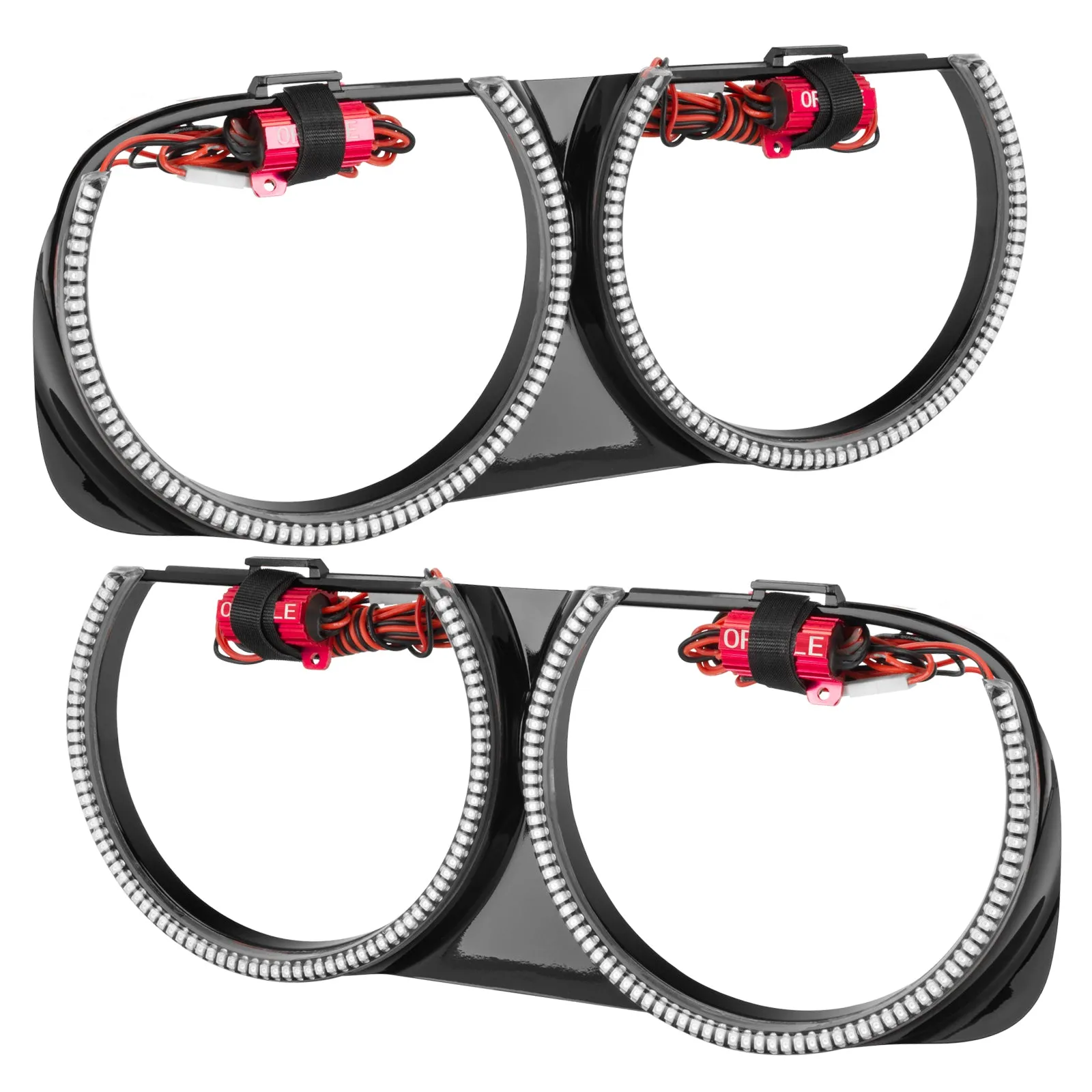 ORACLE Lighting 2015-2023 Dodge Challenger Pre-Installed Halo Headlight Bezels