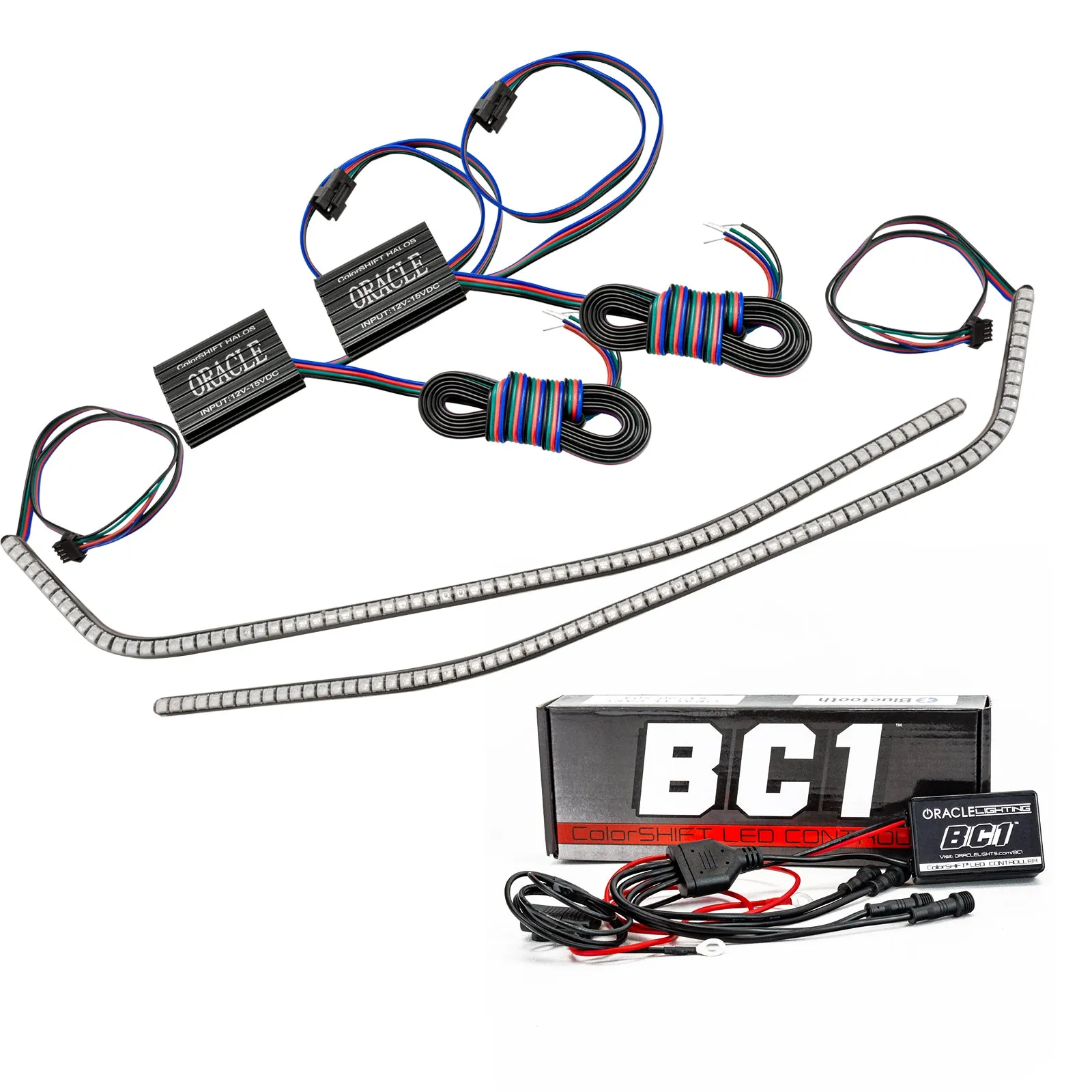 ORACLE Lighting 2019-2023 Chevrolet Camaro ColorSHIFT Surface Mount Headlight DRL Modules