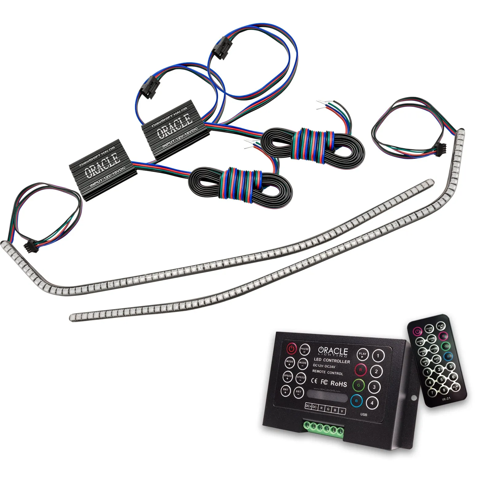 ORACLE Lighting 2019-2023 Chevrolet Camaro ColorSHIFT Surface Mount Headlight DRL Modules