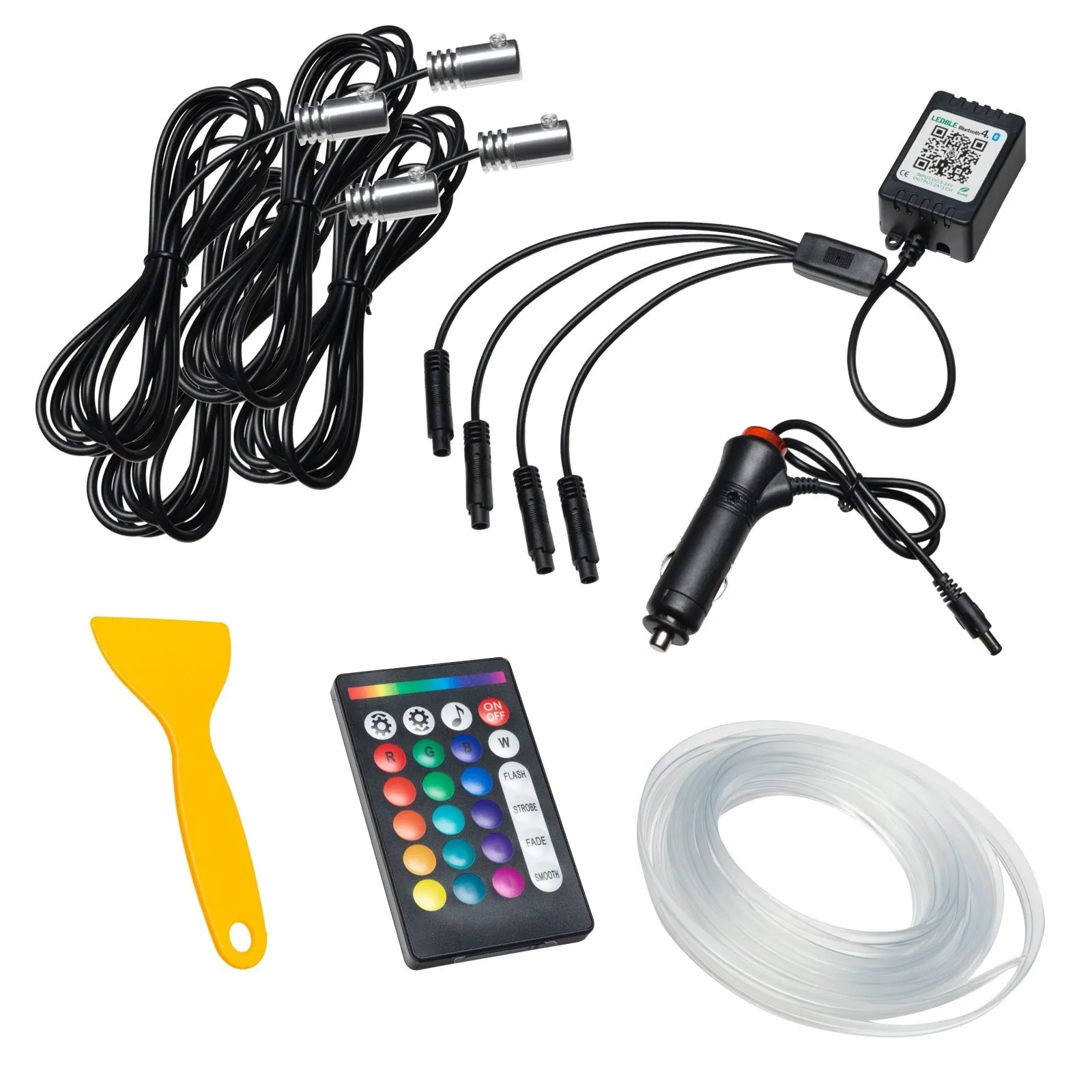 ORACLE Lighting Ford Bronco ColorSHIFT Fiber Optic LED Interior Dash Board Kit