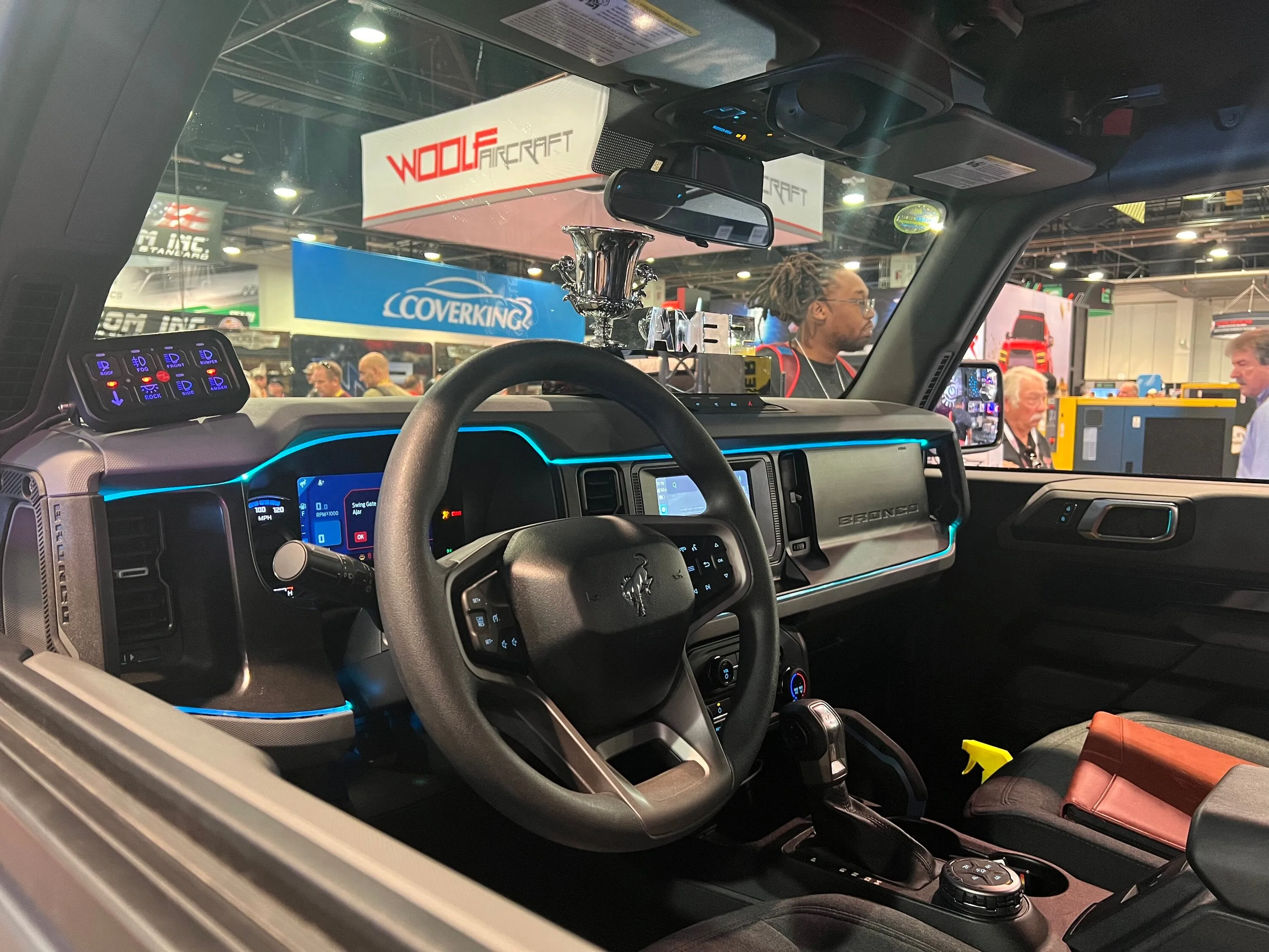 ORACLE Lighting Ford Bronco ColorSHIFT Fiber Optic LED Interior Dash Board Kit