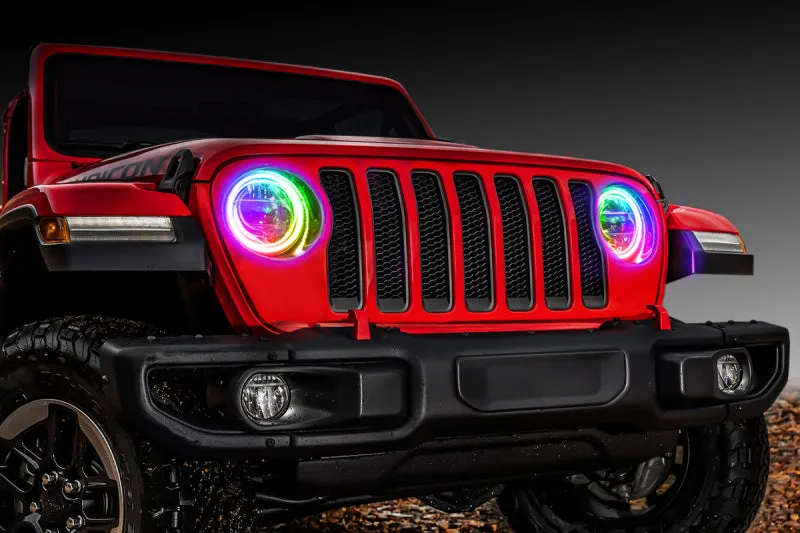 Oracle Lighting SMD ColorShift LED 2.0 Multi-Color Headlight Halo - Jeep Wrangler JL 2018-19