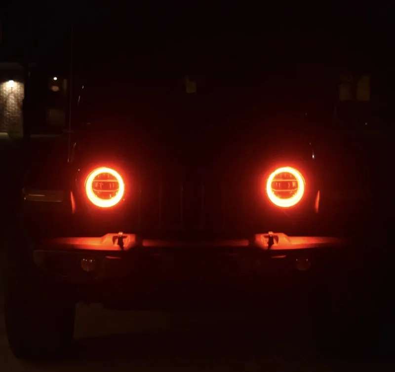 Oracle Lighting SMD Halo White LED Headlight Halo - Jeep Wrangler JL 2018-19