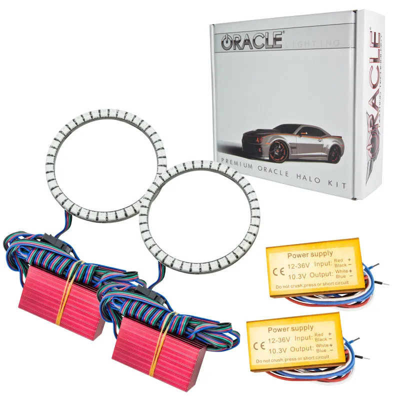 Oracle Lighting Technologies SMD ColorShift Halo LED Light Halo Multi-Color Fog Light Jeep Wrangler JK 2007-14 - Kit