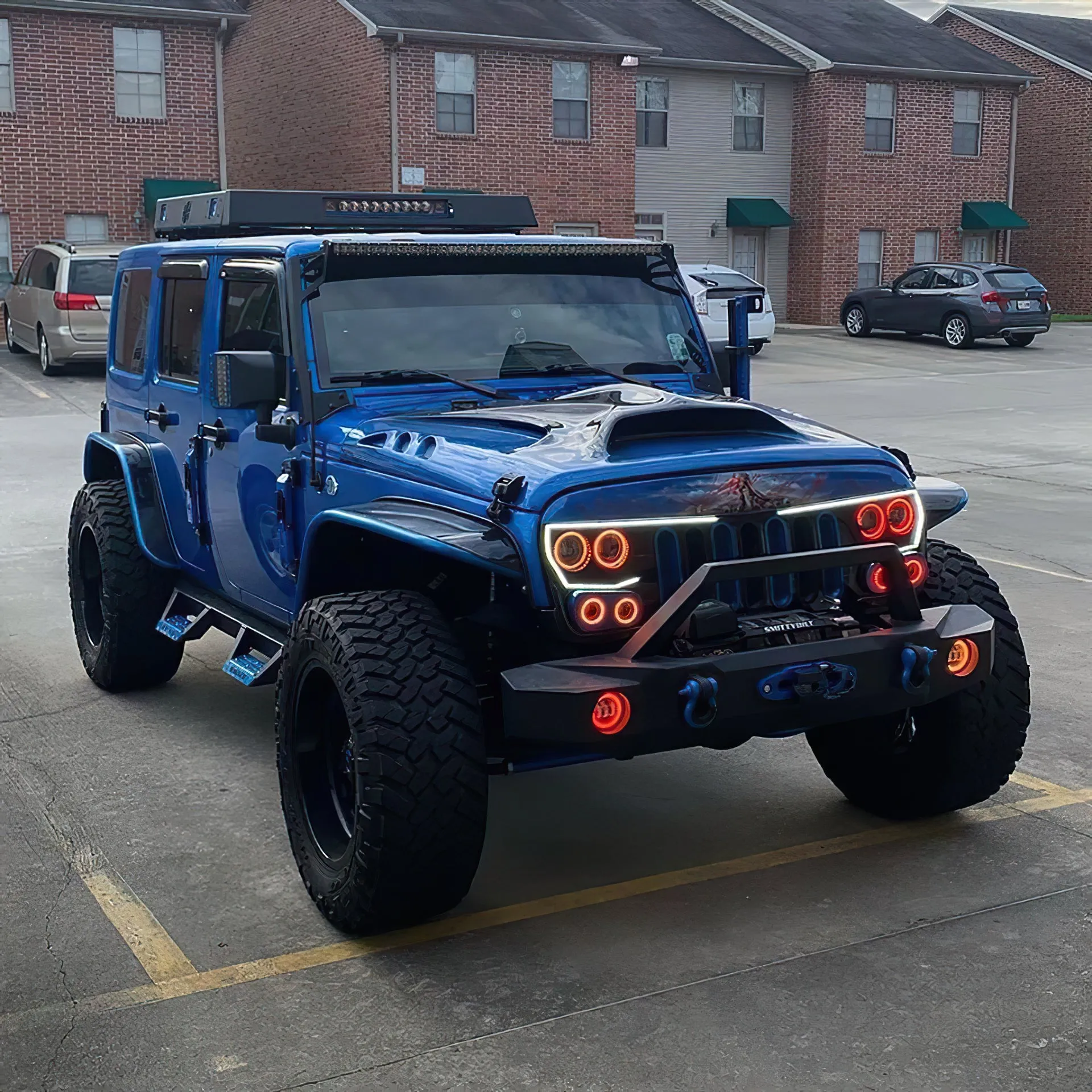 ORACLE Lighting Vector™ Series Grill LED Halo Kit - JK/JL/JT