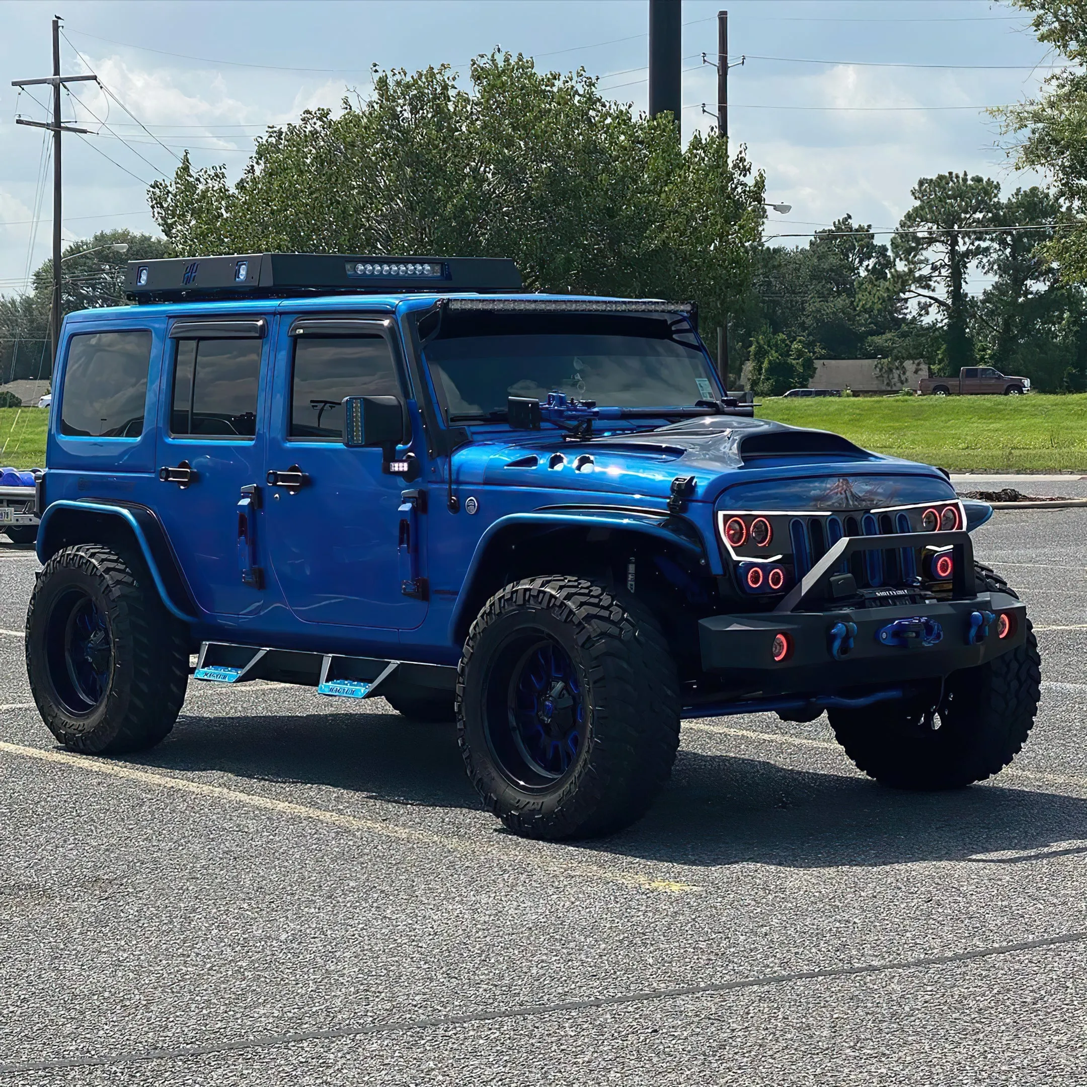 ORACLE Lighting Vector™ Series Grill LED Halo Kit - JK/JL/JT