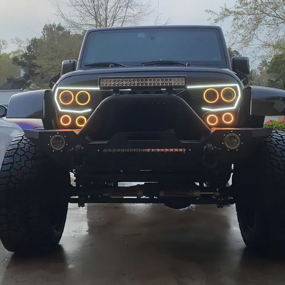 ORACLE Lighting Vector™ Series Grill LED Halo Kit - JK/JL/JT