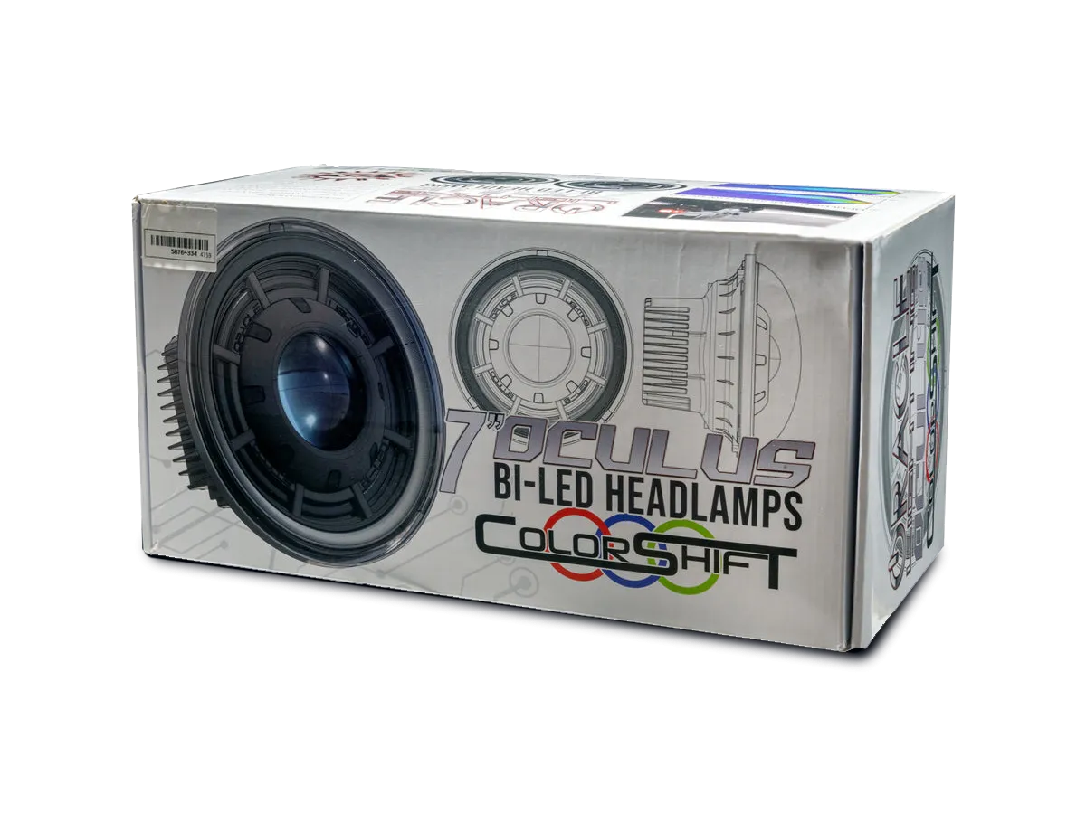 ORACLE Oculus Bi-LED Projector Headlights for 07-18 Jeep Wrangler JK and JK Unlimited