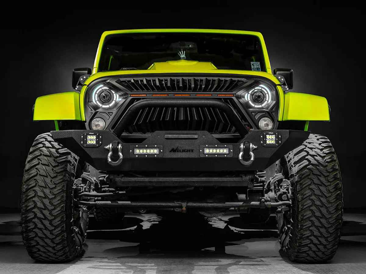 ORACLE Oculus Bi-LED Projector Headlights for 07-18 Jeep Wrangler JK and JK Unlimited