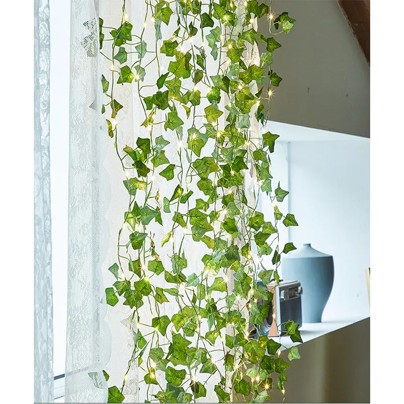 Outdoor Solar Artificial Simulation Ivy Garden Decoration Light