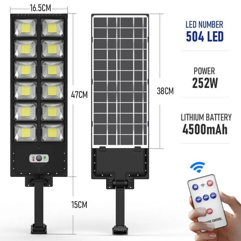 Outdoor Solar Lamp Street Light – Sustainable Outdoor Illumination