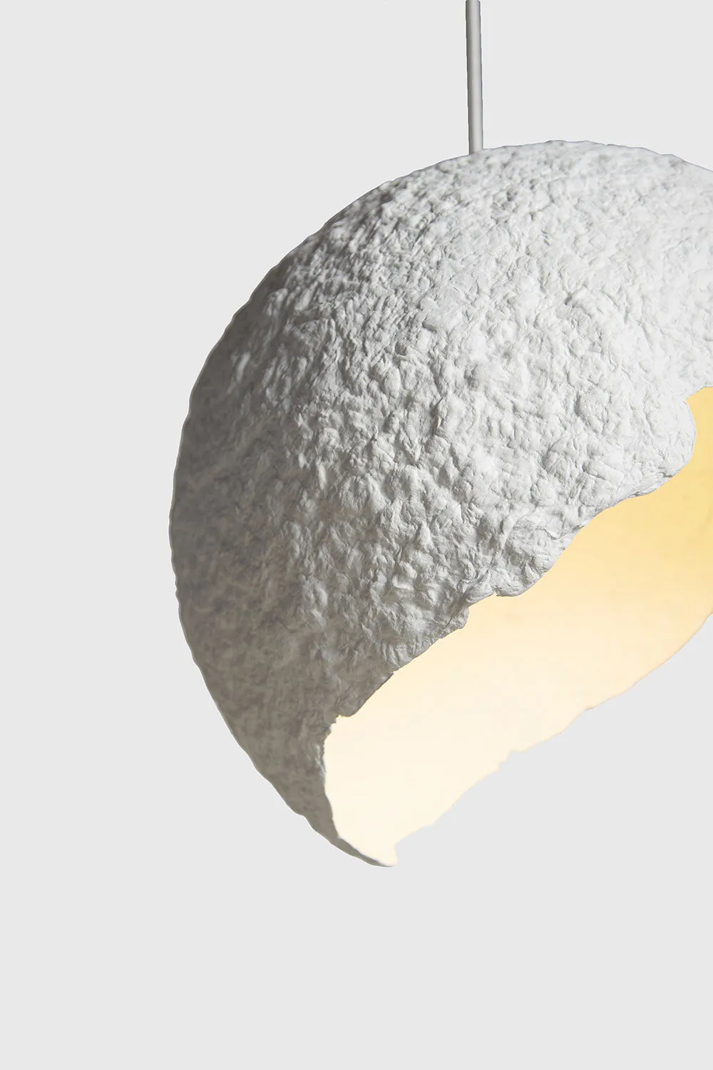 Paper Lamp Globe Blanco