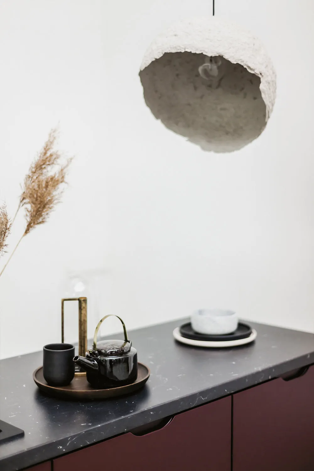 Paper Lamp Globe Rustic