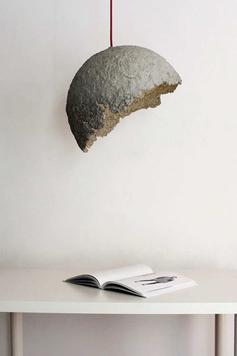 Paper Lamp Globe Rustic