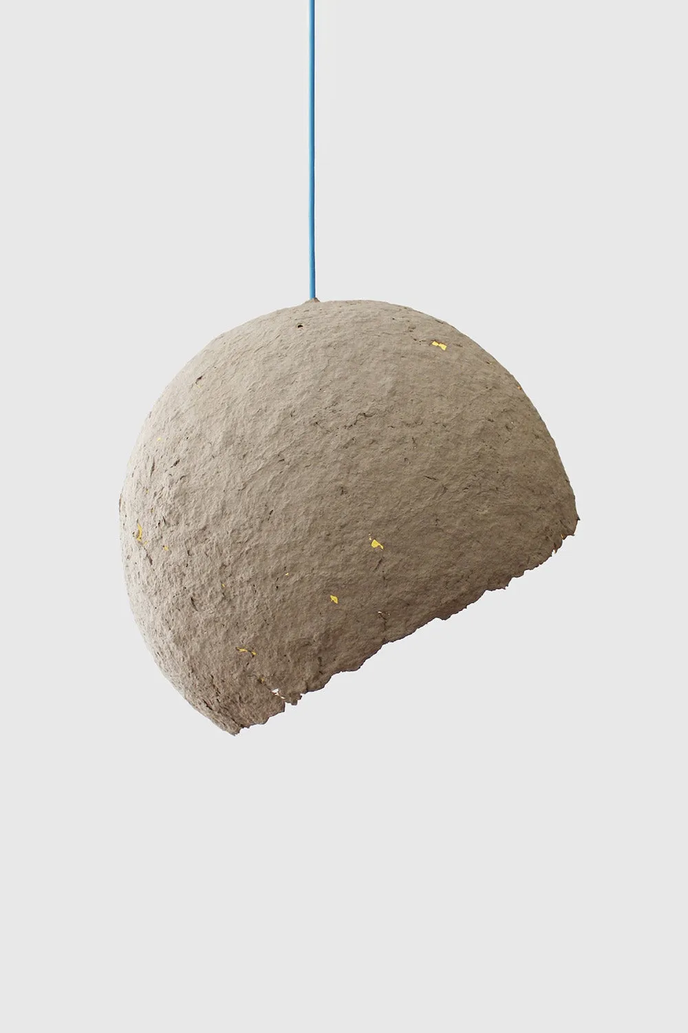 Paper mache Globe lamp