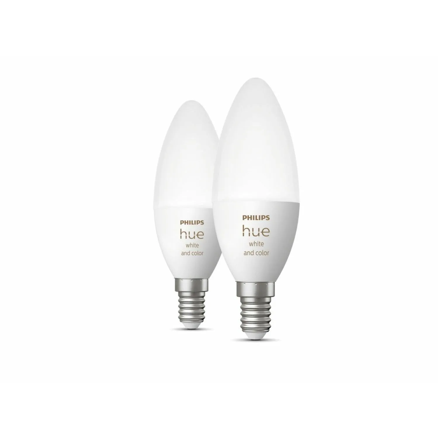 Philips Hue White and Color E14 Smart LED Bulb - Dual Pack| 929002294205