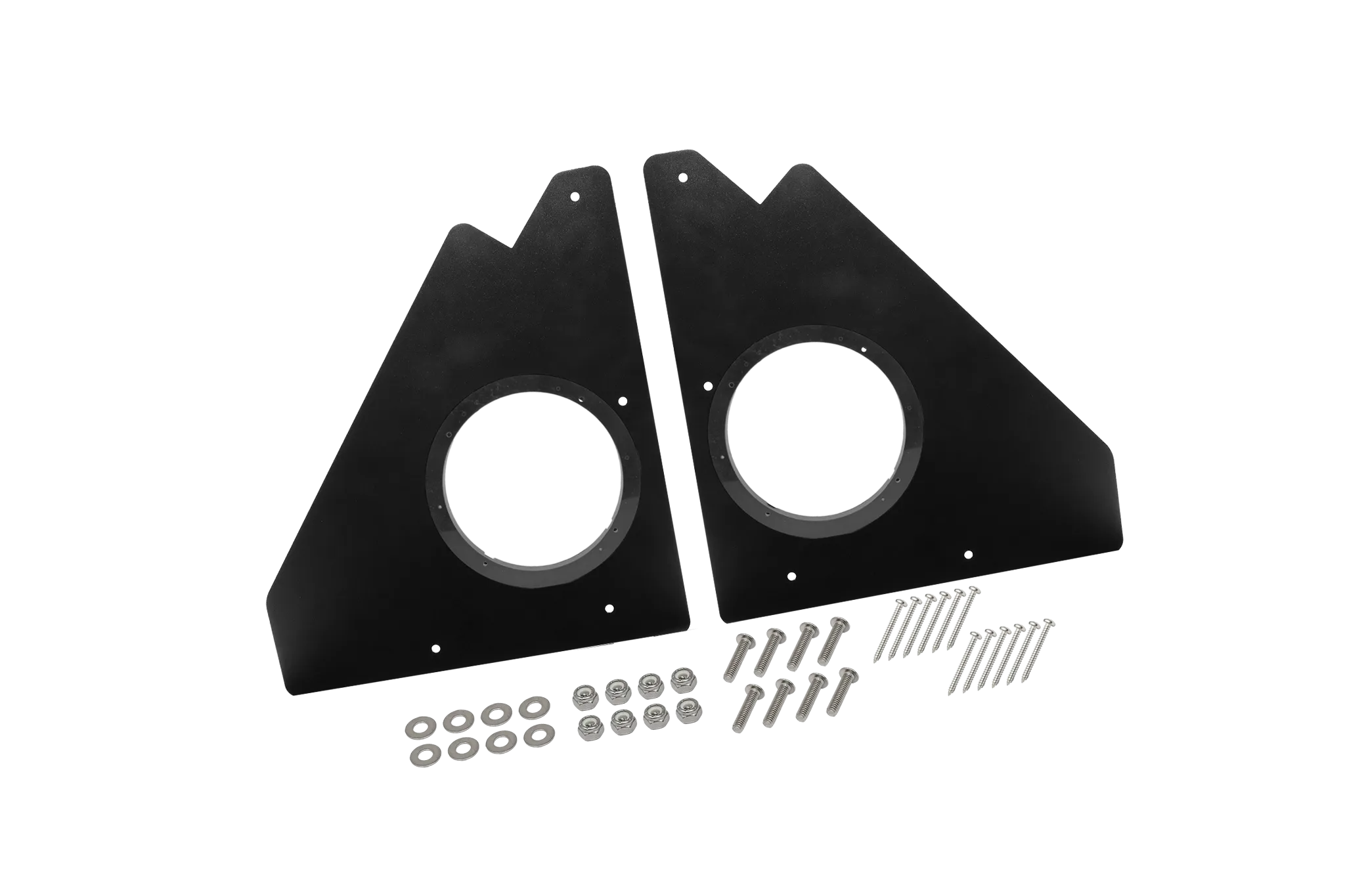 Polaris® Ranger 1500 Rear Overhead Speaker Adapters (Pair) | UTVS-RNG-OSA-REAR