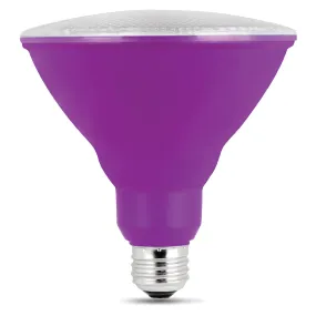 Purple PAR38 Non-Dimmable LED Reflector Light Bulb