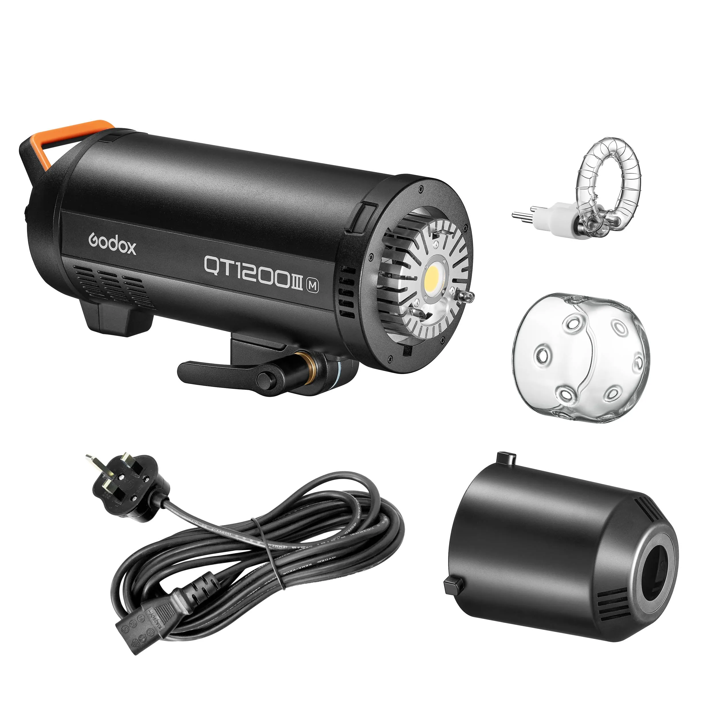 QT1200III Super-Fast Flash Head with LED Modelling Lamp (QT1200 IIIM)