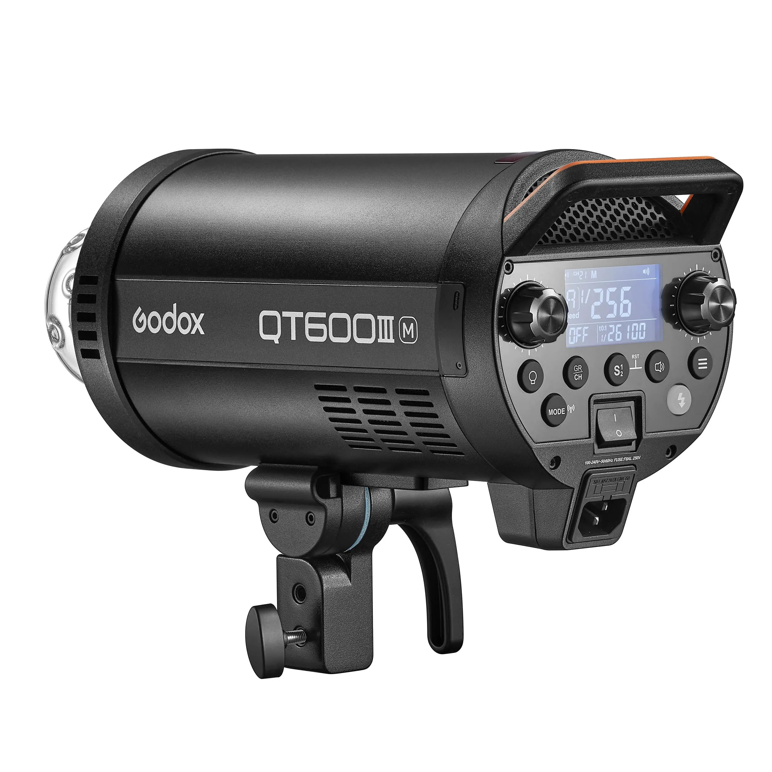 QT600 III 600W High-Speed Studio Flash Head with LED Modelling Lamp