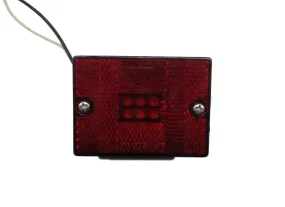 Red Clearance / Marker Light, Reflex Reflector MCL-36RB