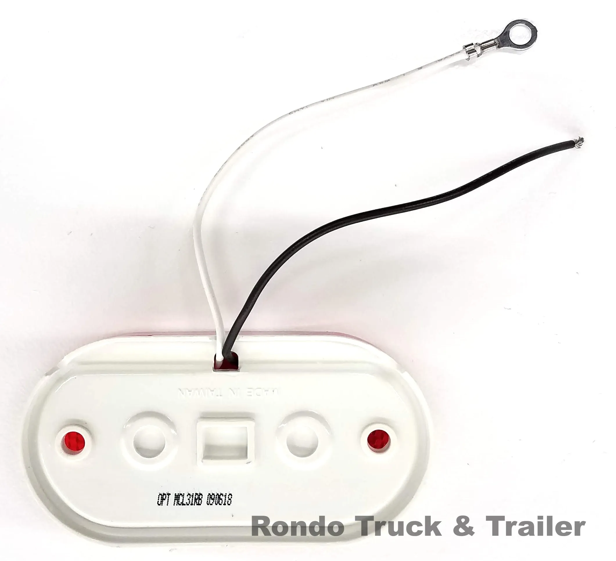 Red Oval Clearance / Marker Light, LED,  MCL-31RB