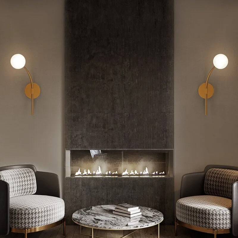 Retro LED Wall Lamp for Bed and Exterior Lighting