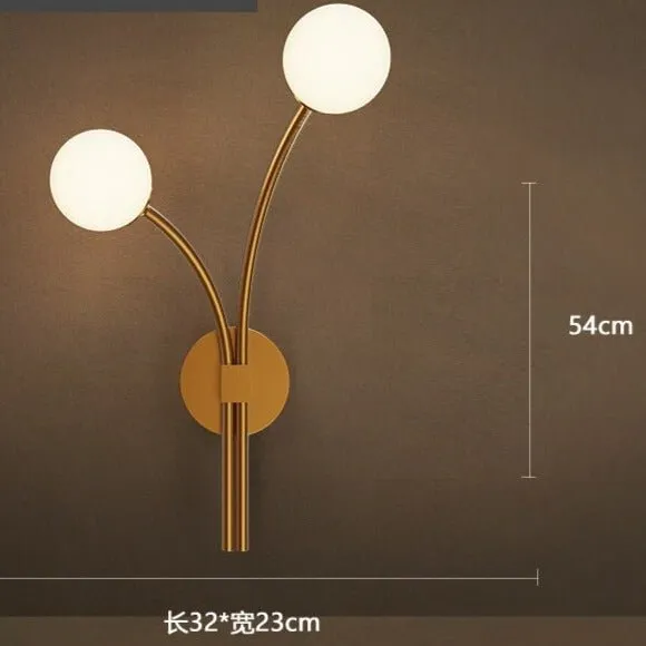 Retro LED Wall Lamp for Bed and Exterior Lighting
