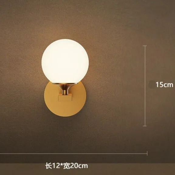 Retro LED Wall Lamp for Bed and Exterior Lighting