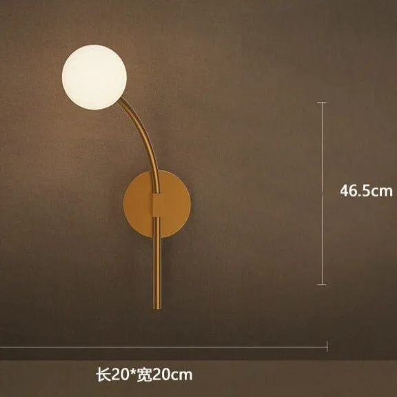 Retro LED Wall Lamp for Bed and Exterior Lighting