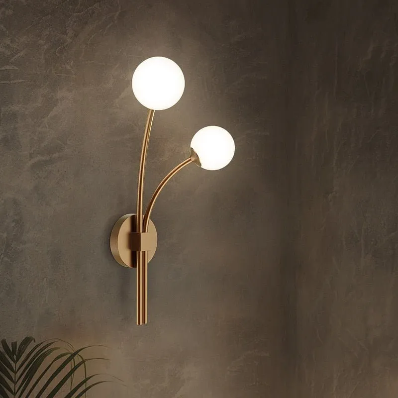 Retro LED Wall Lamp for Bed and Exterior Lighting
