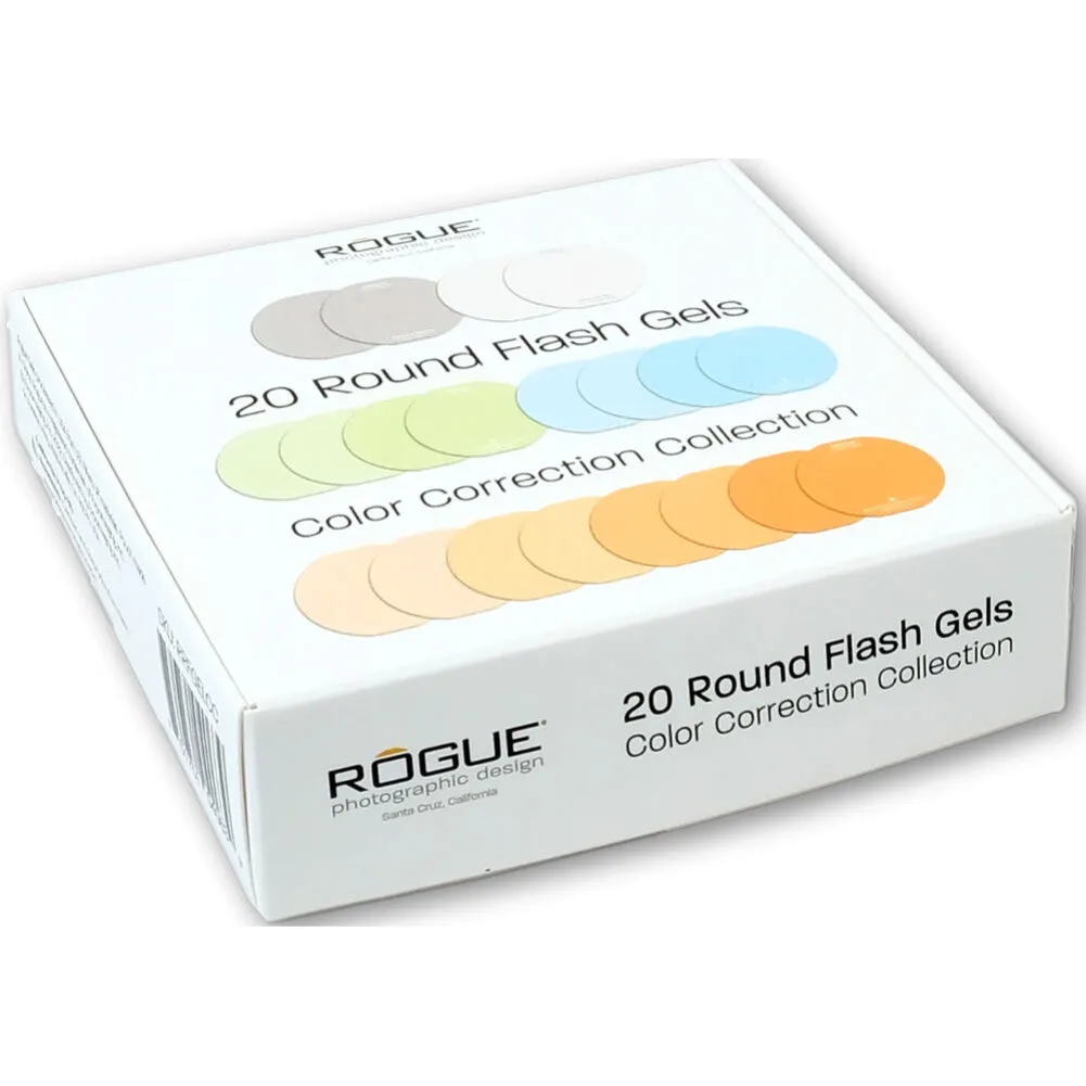 Rogue Photographic Design Round Flash Colour Correction Gel Kit (Set of 20)