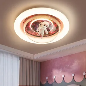 Round LED Ceiling Lights for Kids Baby Bedroom Study room Modern LED Ceiling Lamp for Boys Girls Bedroom Children Kids Lights