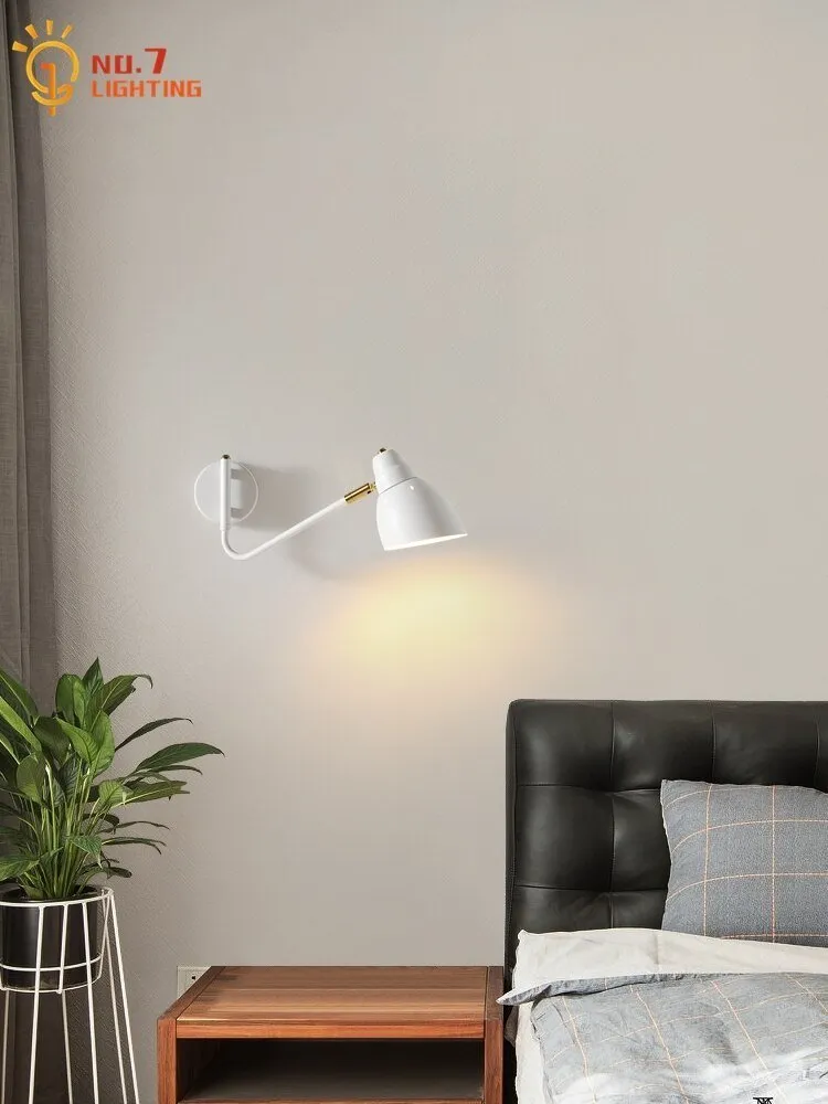 Simple Rotatable Wall Lamp LED E27 for Reading
