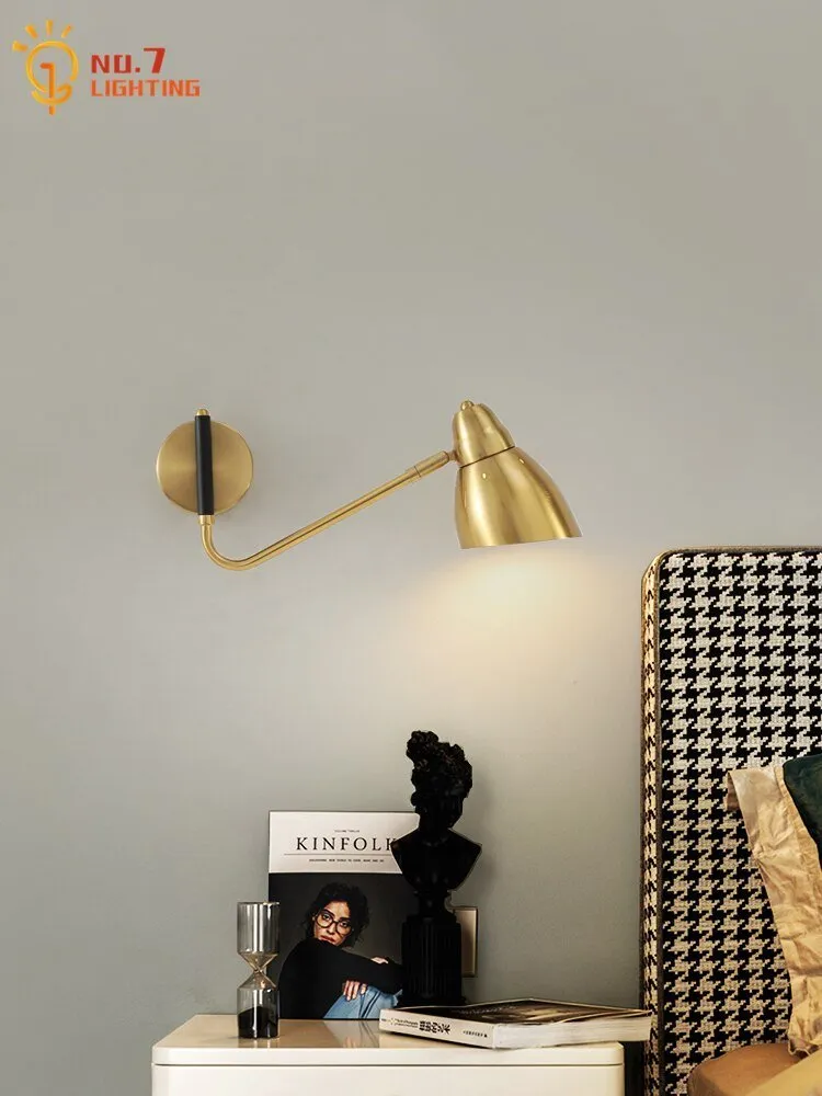 Simple Rotatable Wall Lamp LED E27 for Reading