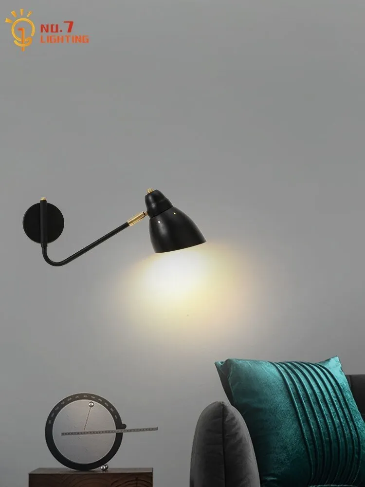 Simple Rotatable Wall Lamp LED E27 for Reading