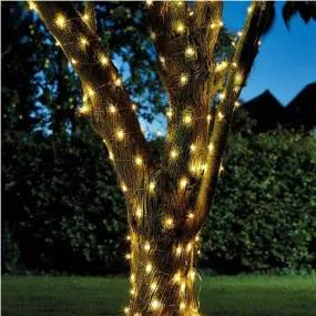 Smart Solar 50 LED Warm White Firefly String Lights