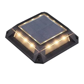 Solar Deck Lights,Solar Powered Lights for Driveway Walkway Patio Garden Backyard Outdoor Lighting