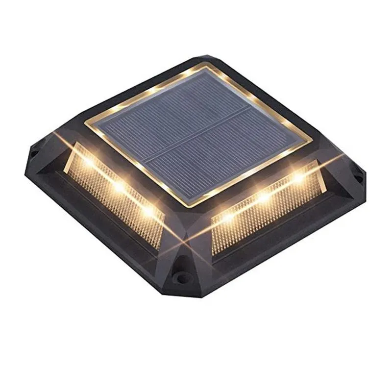 Solar Deck Lights,Solar Powered Lights for Driveway Walkway Patio Garden Backyard Outdoor Lighting