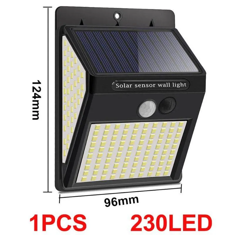 Solar Motion LED Lights – Waterproof Outdoor Security Reflectors