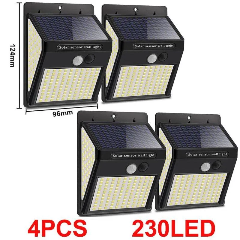 Solar Motion LED Lights – Waterproof Outdoor Security Reflectors