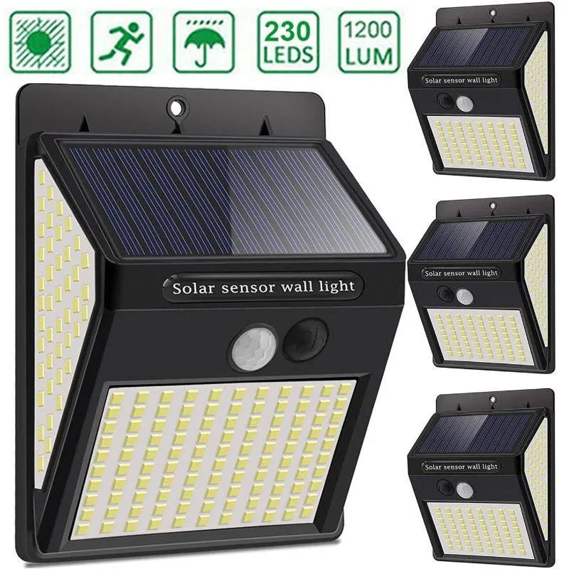 Solar Motion LED Lights – Waterproof Outdoor Security Reflectors