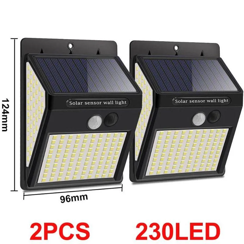 Solar Motion LED Lights – Waterproof Outdoor Security Reflectors
