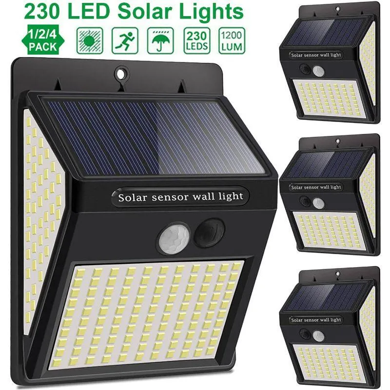 Solar Motion LED Lights – Waterproof Outdoor Security Reflectors