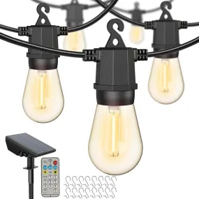 Solar Outdoor String Lights – Waterproof Warm White LED
