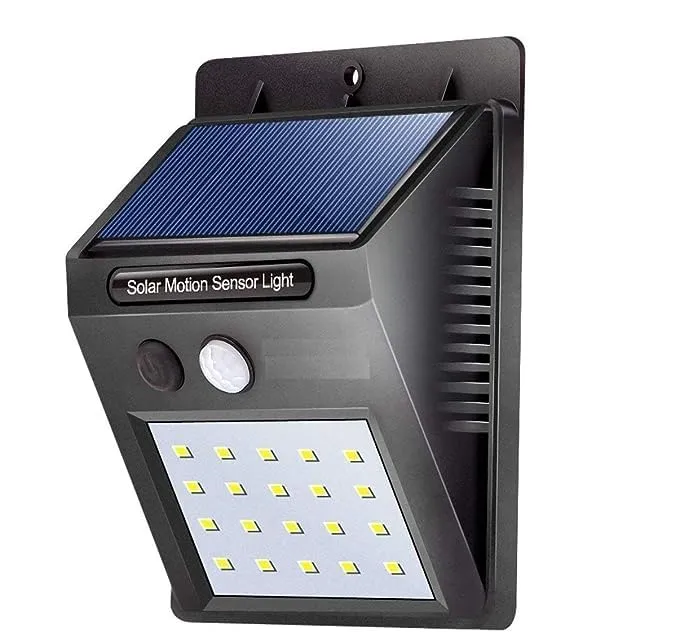 Solar Powered LED Wall Light