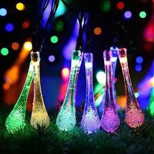 Solar Powered String Lights (15.7FT 20LEDS)