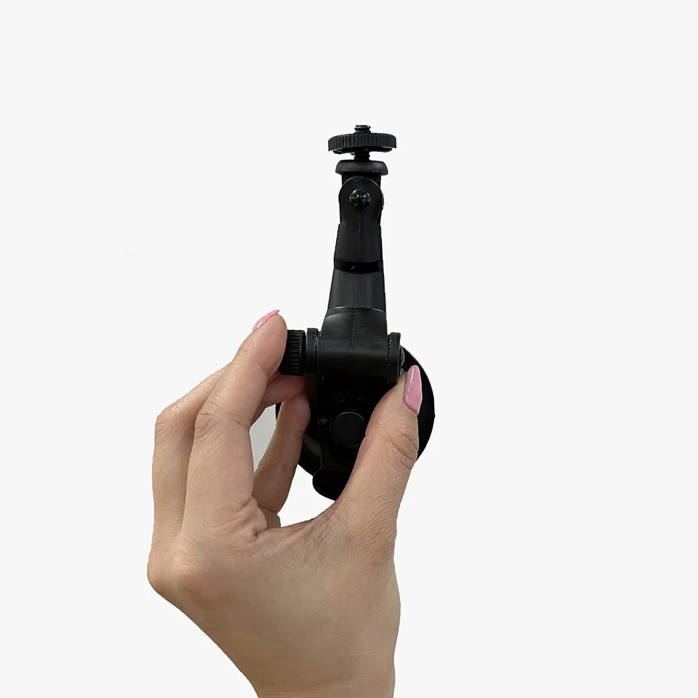 Spectrum Suction Cup with 1/4" Screw Tripod Mount Adapter (Non-Adhesive)